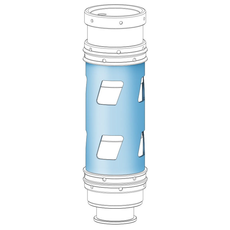 Mounting steel tube for Air Jack 90 C