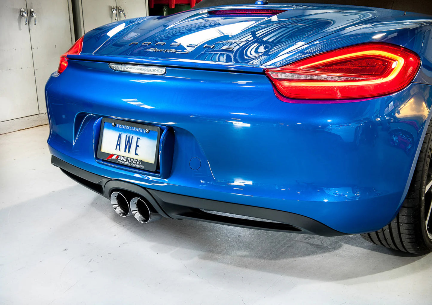 AWE Performance Exhaust for Porsche 981 Boxster