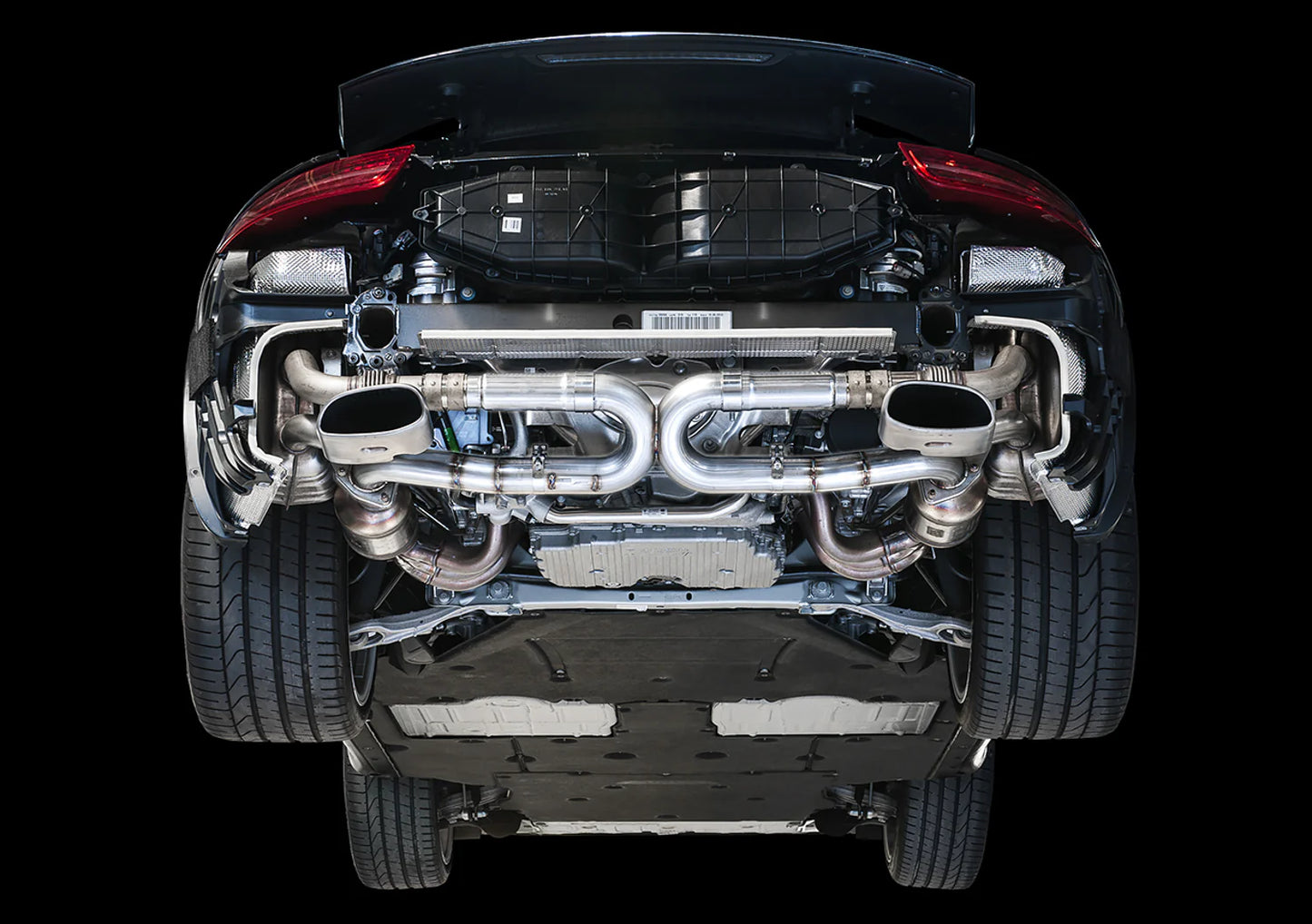 AWE Performance Exhaust (Non-Valved) for Porsche 991.1 Carrera