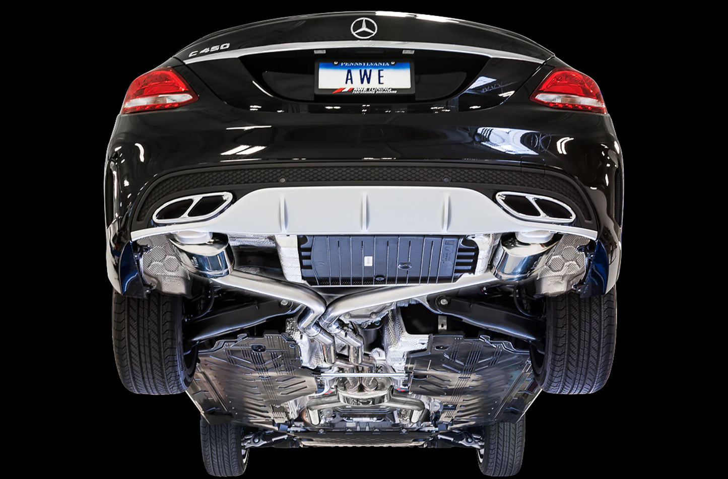 AWE Exhaust Suite for Mercedes-Benz W205 C43 AMG / C450 AMG / C400