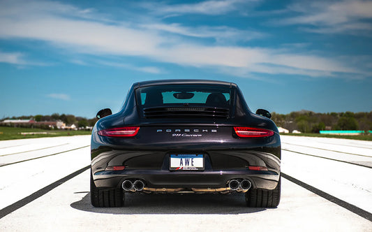 AWE Performance Exhaust (Non-Valved) for Porsche 991.1 Carrera