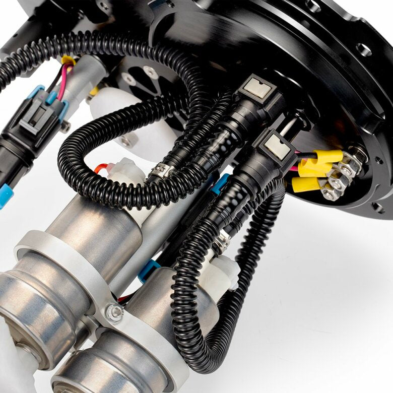 In-tank fuel pump mounting kit, quick connect and E85 proof