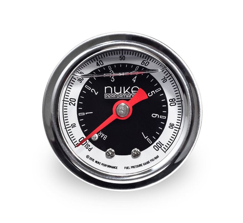 Fuel Pressure Gauge 7 BAR / 100 PSI