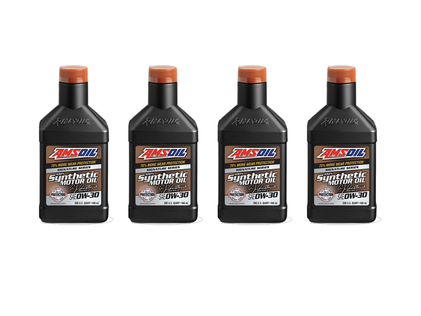 Signature Series 0W-30 Synthetic Motor Oil 4Qt.(3.784L.)