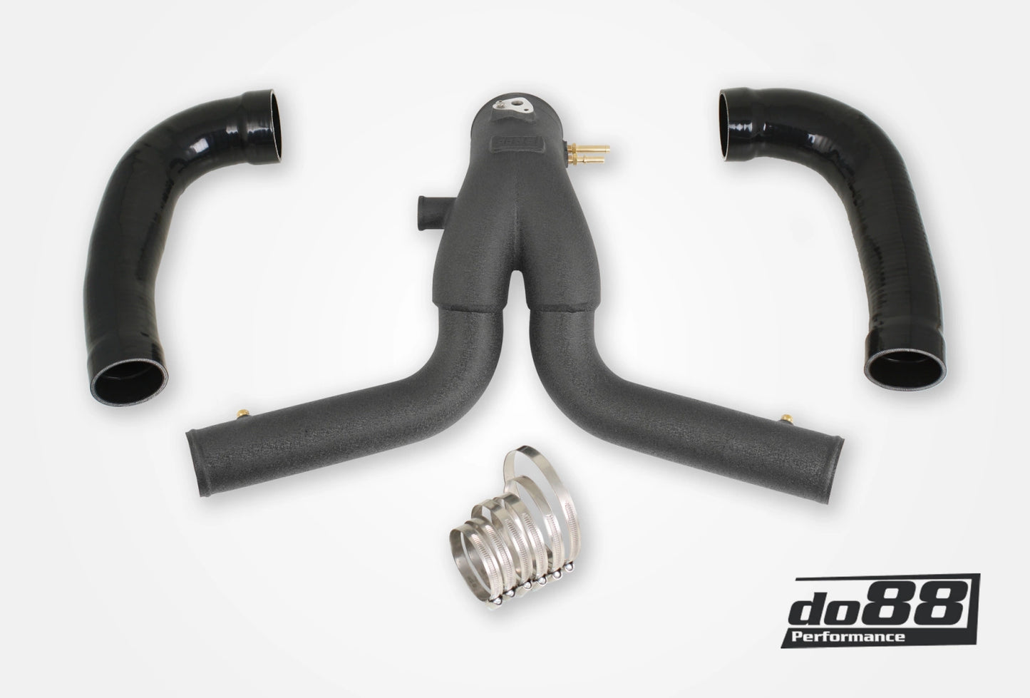 Porsche 911 Turbo (991.2) 2015- Y-Pipe, Black