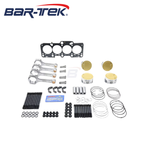 2.0 TFSI EA113 forged pistons & Steel connecting rod High Boost ULTIMATE Kit JE & BAR-TEK®