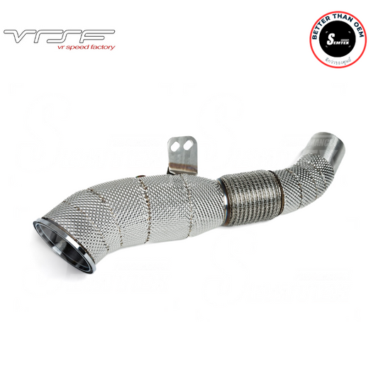 ท่อดาวน์ไปป์แบบมี Heat Shield VRSF Catless downpipe with Heat Shield BMW เครื่อง B58