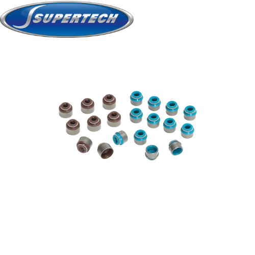 Audi / VW / BMW / Opel Supertech Intake Valve Seals (Set of 8) Stem Size: 6mm