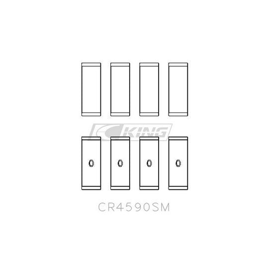 King CR4590SM – ชาร์ปก้านสูบ (OE Replacement SM Series) สำหรับ Audi 1.8T / 2.0 – AMB / AUM / ALT / AWA / BLR