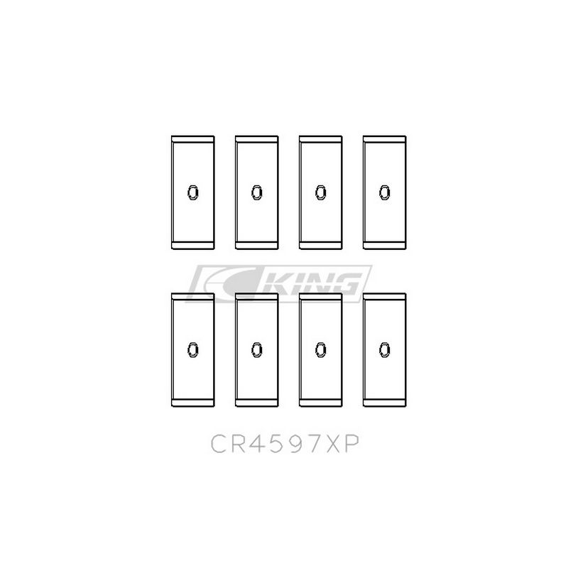 King CR4597XP – ชาร์ปก้านสูบ (Racing XP Series, pMaxBlack™) สำหรับ Volkswagen 1.8/2.0 – 1781cc Turbo & 1984cc