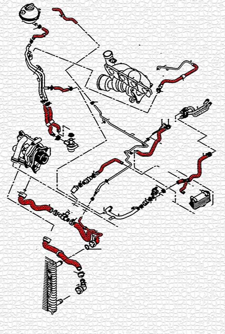 ท่อหม้อน้ำซิลิโคน do88 สีดำ สำหรับ VW Golf MK6 GTi, Scirocco 2.0