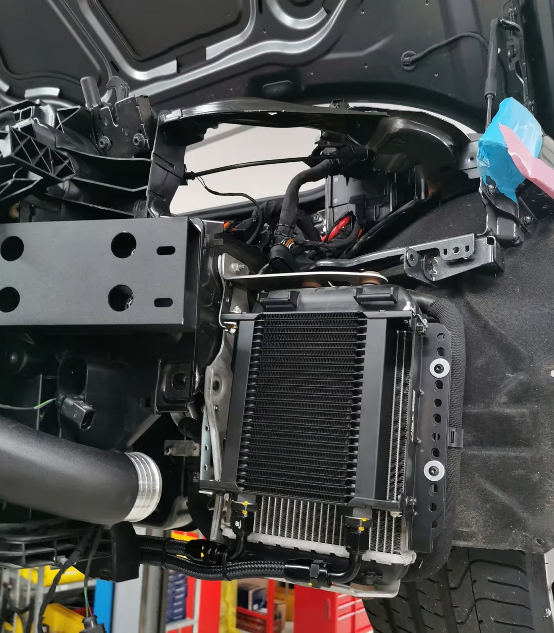 2.5 TFSI EA855 oil cooler -kit V2 BAR-TEK®