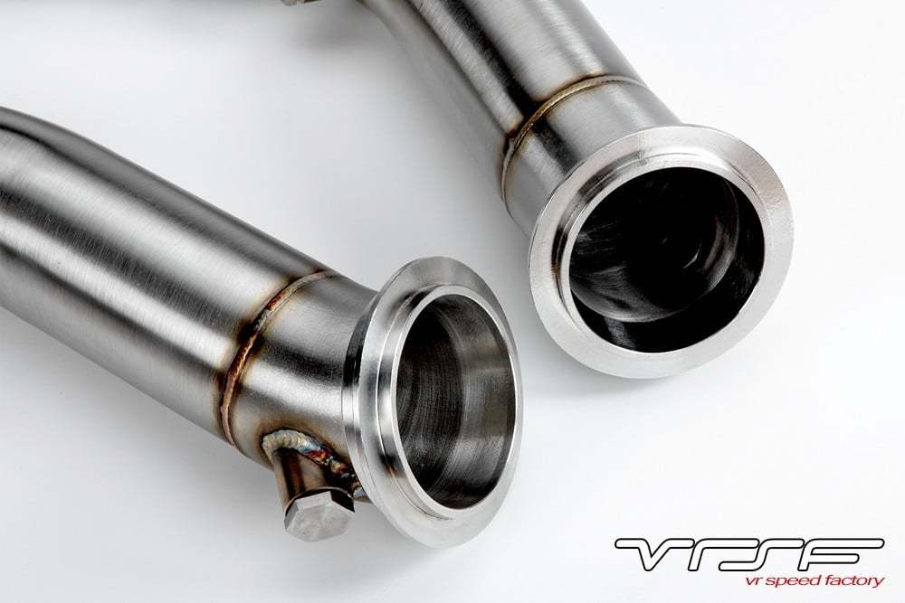 VRSF Catless downpipe for S55 BMW M3, M4 & M2 Competition F80 F82 F87