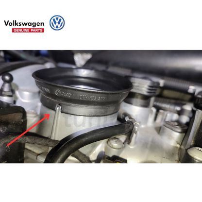ซีลถ้วยฝาปิดน้ำมันเครื่อง Audi VW (Engine Oil Filler Cap Seal) Genuine VW Audi 06H133287