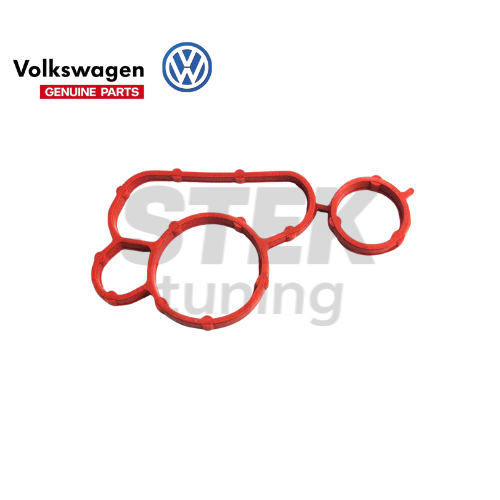 ปะเก็นฐานกรองน้ำมันเครื่อง Audi VW (Oil Filter Housing Gasket) Genuine VW Audi 06J115441A