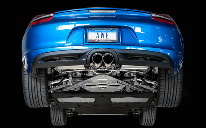 AWE Performance Exhaust for Porsche 981 Cayman