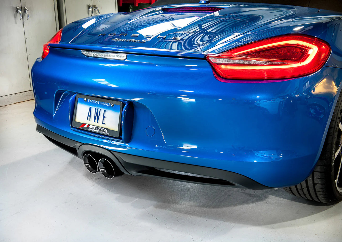 AWE Performance Exhaust for Porsche 981 Cayman