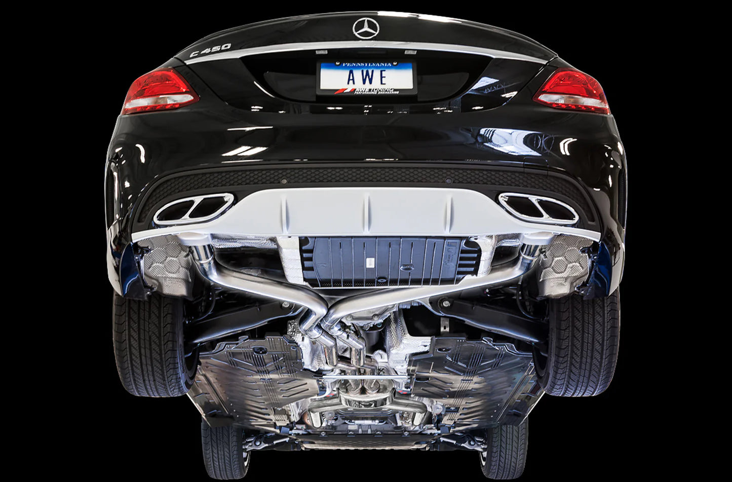 AWE Exhaust Suite for Mercedes-Benz W205 C43 AMG / C450 AMG / C400