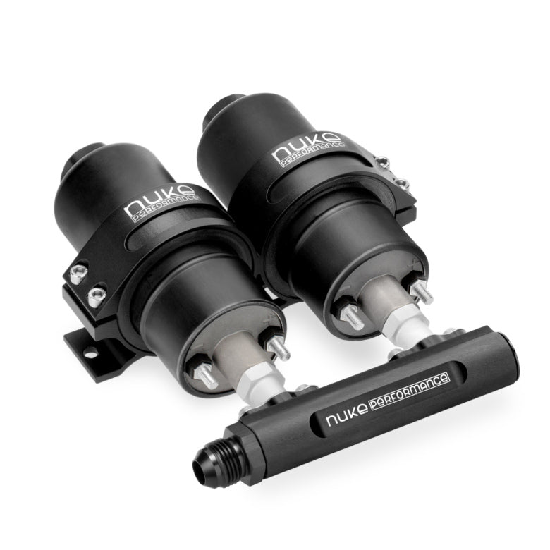 Fuel Log 4-port collector, AN-8 ORB