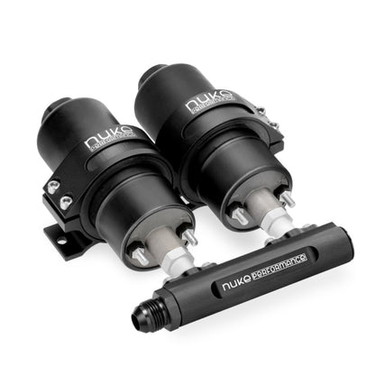 Fuel Log 4-port collector, AN-8 ORB