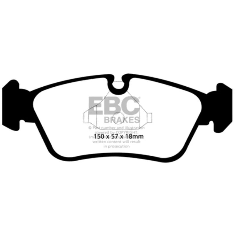 ผ้าเบรค EBC Brakes รุ่น Greenstuff / ผ้าเบรคหน้า BMW E90 320i **ขนาดจาน 292MM**