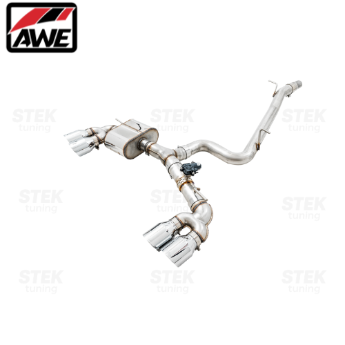 ท่อไอเสีย AWE SwitchPath™ Exhaust – MK7 Golf R (Diamond Black 102mm Tips)