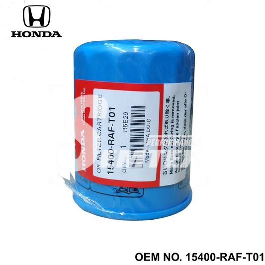 HONDA กรองน้ำมันเครื่องฮอนด้าแท้ 15400-RAF-T01