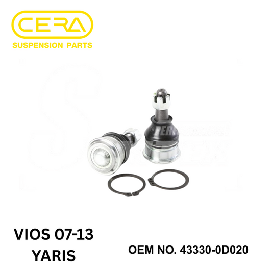 ลูกหมากปีกนกล่าง Toyota Yaris, Vios 07-13 Cera suspension