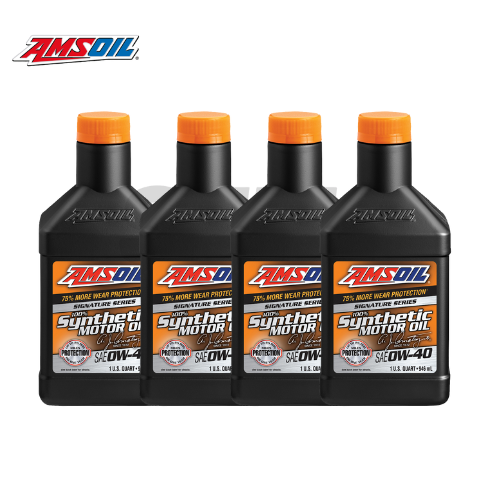 Signature Series 0W-40 Synthetic Motor Oil 4Qt.(2.83L.)