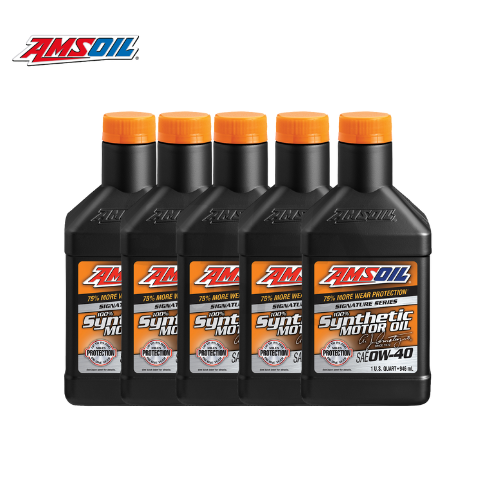 Signature Series 0W-40 Synthetic Motor Oil 5Qt.(4.73L.)