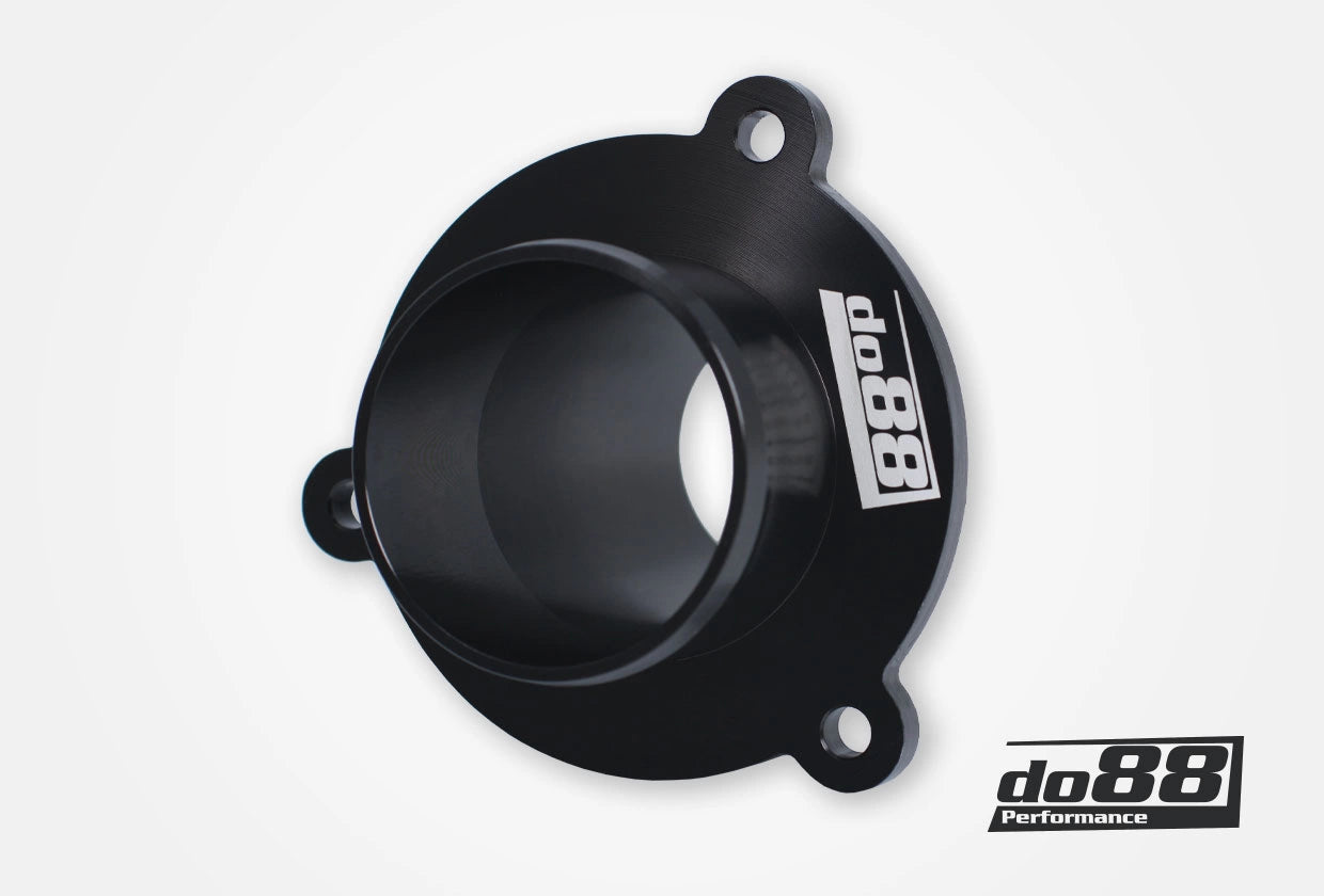 VAG 1.8 2.0 TSI (MQB) Turbo Muffler Delete, do88 TR-340, Black hoses