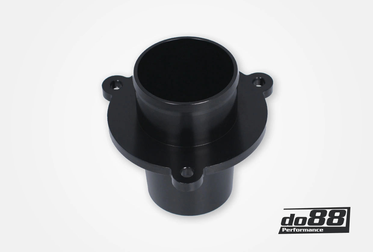 VAG 1.8 2.0 TSI (MQB) Turbo Muffler Delete, do88 TR-340, Black hoses
