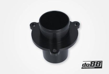 VAG 1.8 2.0 TSI (MQB) Turbo Muffler Delete, do88 TR-340, Black hoses