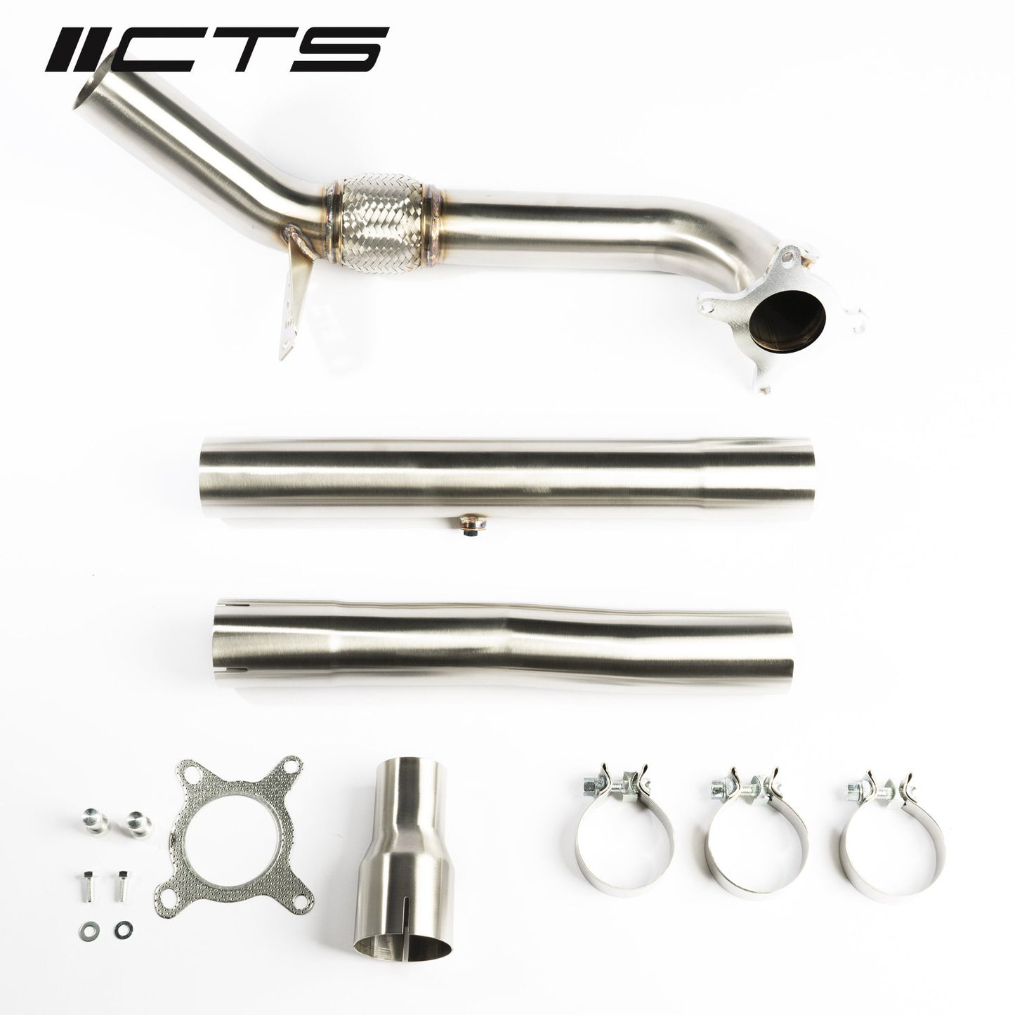 CTS Turbo MK6 Golf R 2.0T, MK2 Audi TT Quattro/TT-S 2.0T, S3 8P 2.0T Race Downpipe