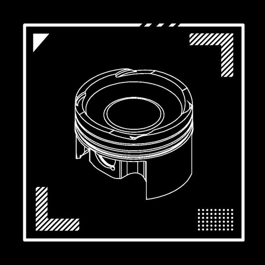 TOYOTA G16E (1.6L) – IRP Forged Piston Set (High Compression 10.0:1)