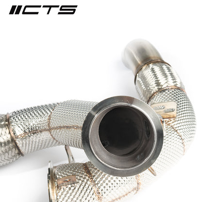 CTS Turbo BMW S63 F10 M5/M5C & F06/F12/F13 M6/M6C Downpipes