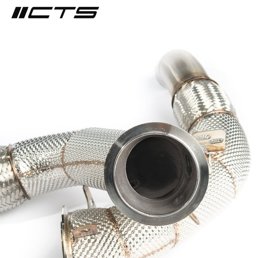 CTS Turbo BMW S63 F10 M5/M5C & F06/F12/F13 M6/M6C Downpipes