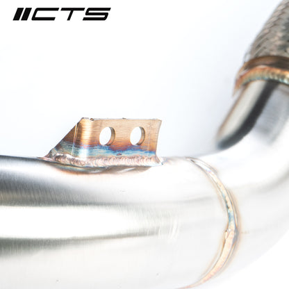 CTS Turbo RACE DOWNPIPE SET for BMW F85 X5M S63 & BMW F86 X6M S63 (2014-2019)