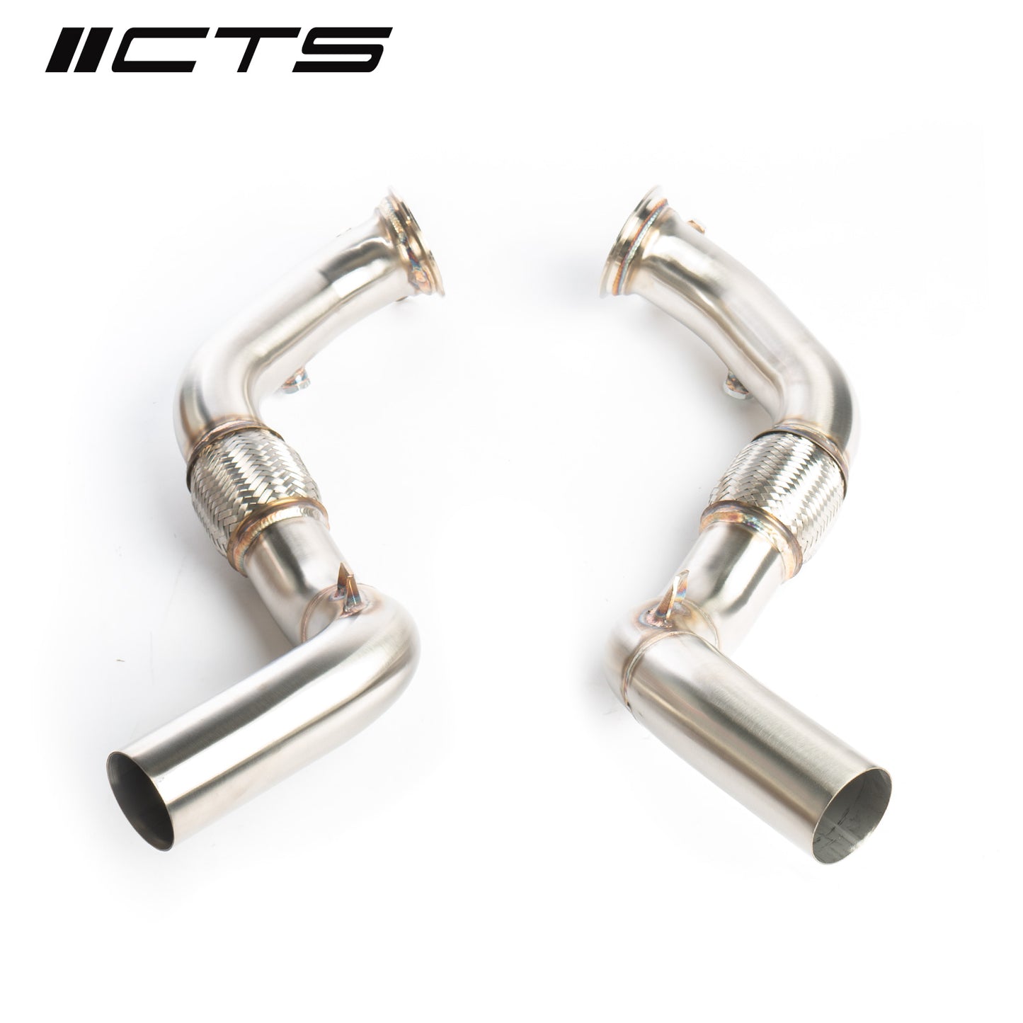 CTS Turbo RACE DOWNPIPE SET for BMW F85 X5M S63 & BMW F86 X6M S63 (2014-2019)