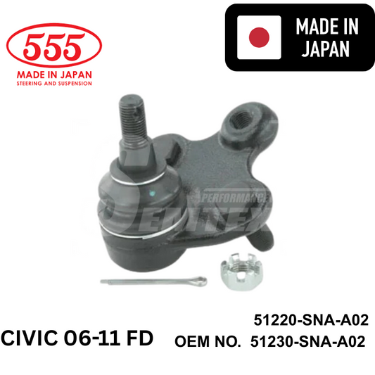 ลูกหมากล่าง CIVIC FD 1.8 2.0 555 Suspension