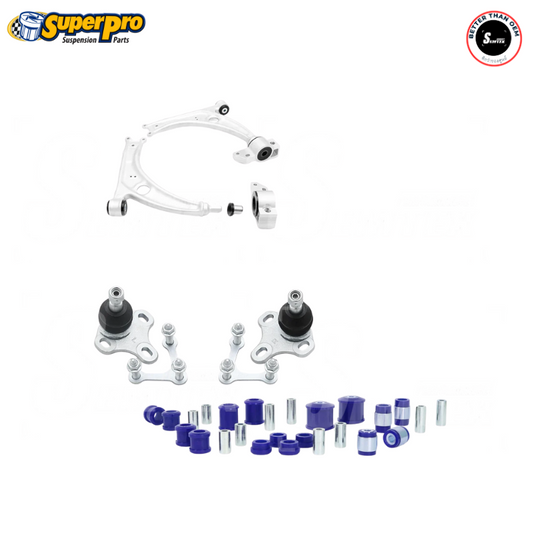 ชุดอัปเกรดช่วงล่างครบเซ็ต SuperPro สำหรับ VW MK5 / MK6 / Scirocco Mk3