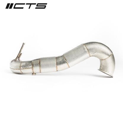 CTS Turbo 3.5″ Race Downpipe for Mercedes-Benz M133 A45/CLA45/GLA45 AMG