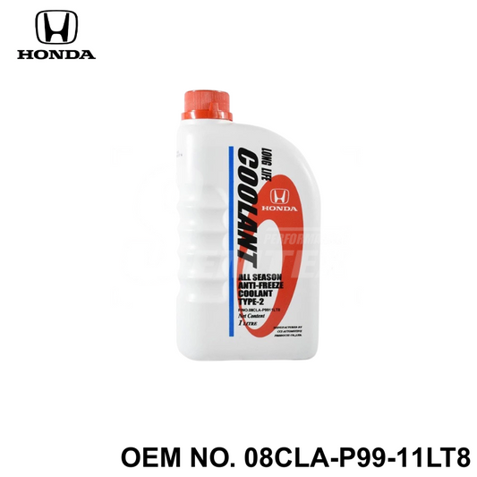 น้ำยาหม้อน้ำสีฟ้า HONDA TYPE-2 1L (08CLA-P99-11LT8)
