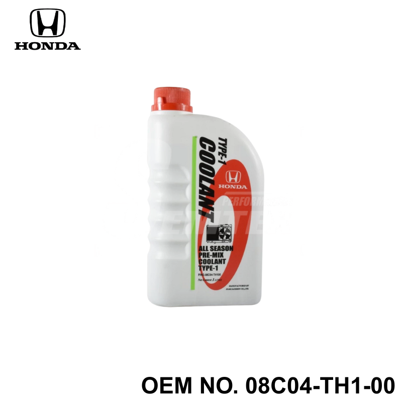 น้ำยาหล่อเย็น Honda Type-1 1 ลิตร(สีเขียว) (08C04-TH1-00)