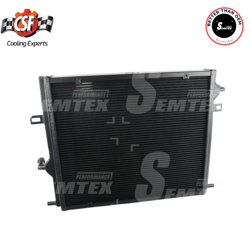 ชุดแลกเปลี่ยนความร้อนสีดำ CSF Heat Exchanger สำหรับ BMW รหัส F Series 2 3 4 เครื่อง B48