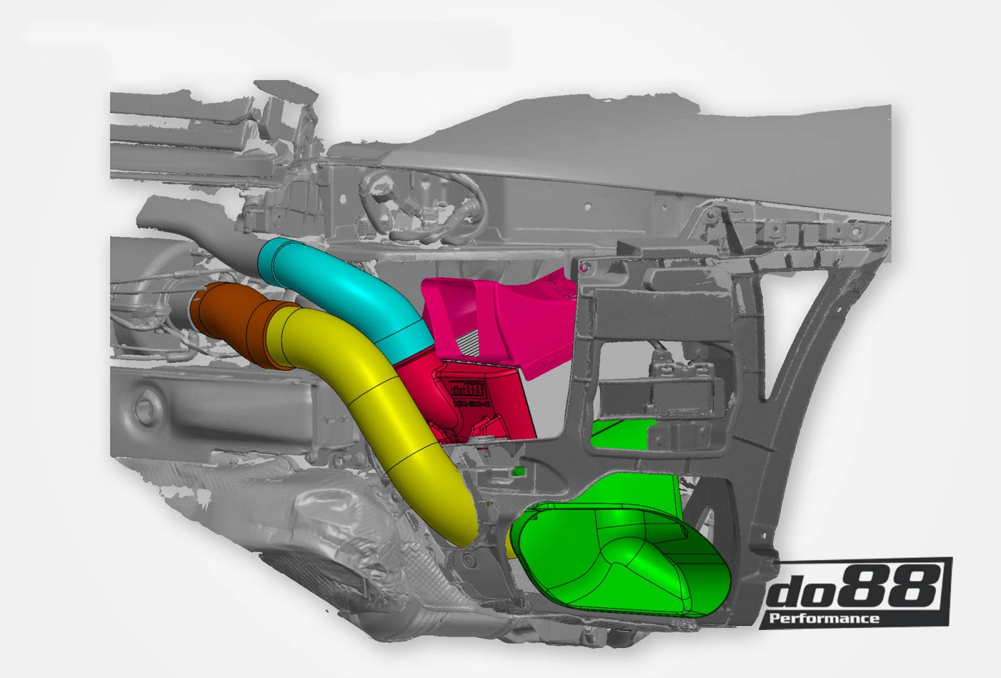Porsche 911 Carrera (991.2) Intercooler kit MERA
