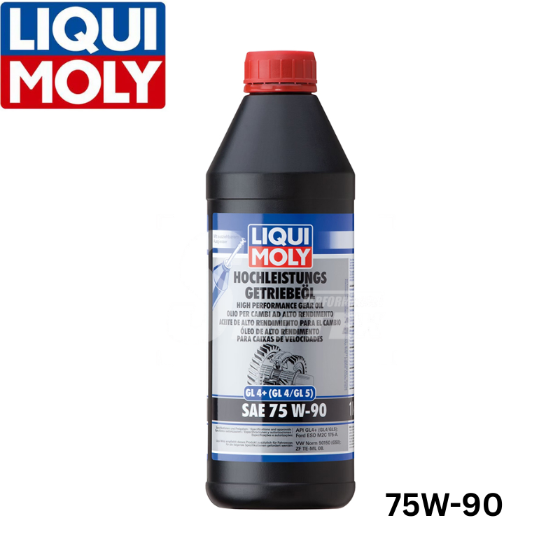 น้ำมันเกียร์ธรรมดาและเฟืองท้ายลิควิโมลี LIQUI MOLY GEAR OIL(GL5)SAE 75W-90 ขนาด 1 ลิตร