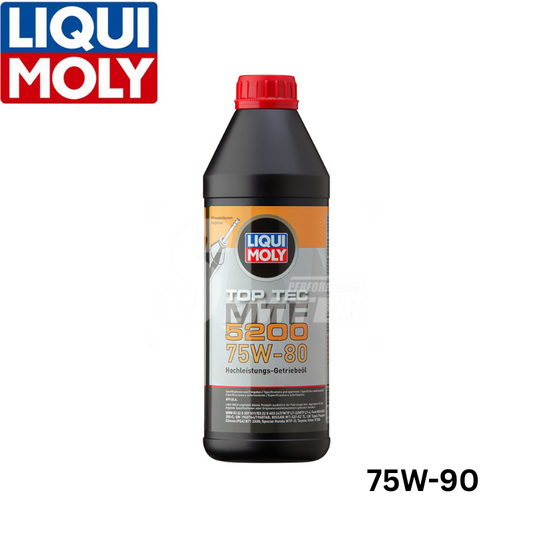น้ำมันเกียร์ธรรมดาสังเคราะห์แท้ LIQUI MOLY TOP TEC MTF 5200 75W-80 ขนาด 1 ลิตร