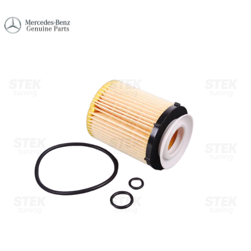 ชุดกรองน้ำมันเครื่องแท้ Mercedes-Benz สำหรับเครื่องยนต์เบนซินรหัส: M260 / M264 / M270 / M274