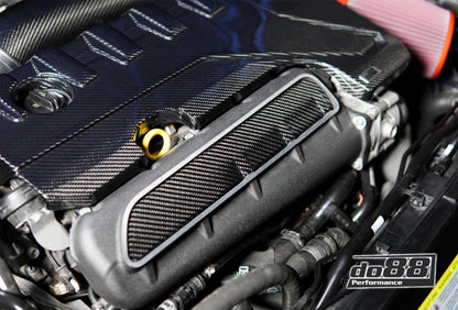 Audi RS3 8V.2 & 8Y / TTRS 8S Carbon fiber engine and manifold cover